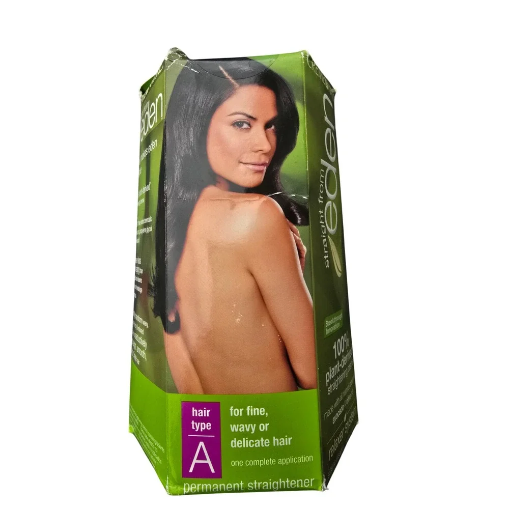 Creme of Nature Straight from Eden Relaxer System Plant Derived Hair Type A 2pk